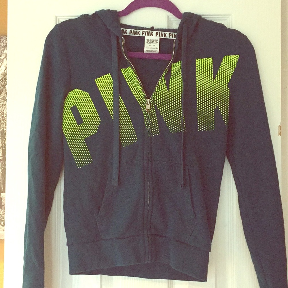Pink hoodie